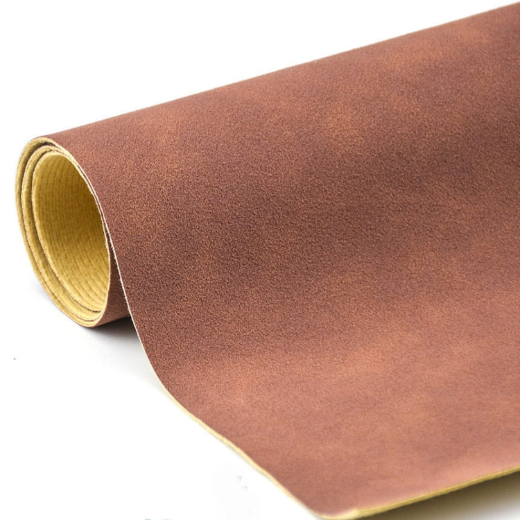 50 X 68cm Thickened Waterproof Non-Reflective Matte Leather Photo Background Cloth(Brown) - Solid Color by PMC TechLife | Online Shopping South Africa | PMC TechLife | Buy Now Pay Later Mobicred