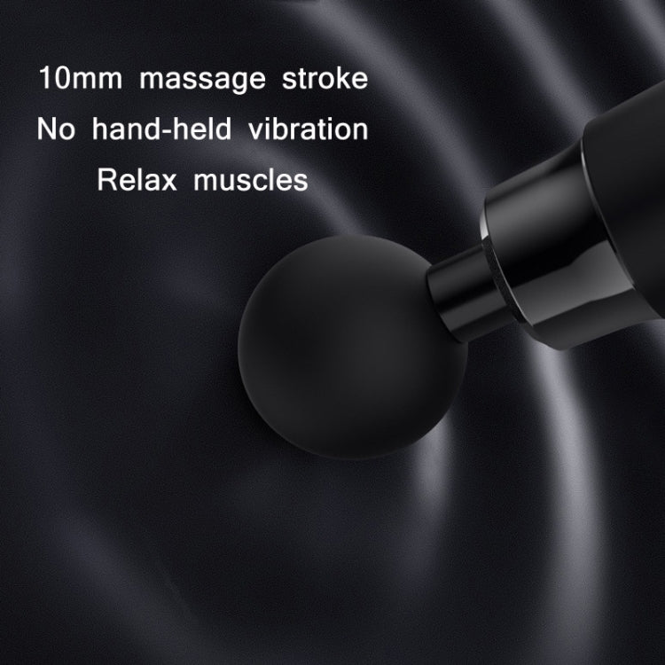 PS818 Variable Speed Vibrating Mini Muscle Fascia Relax Massager, Specification: 12 Gear (Gray) - Massage gun & Accessories by PMC TechLife | Online Shopping South Africa | PMC TechLife | Buy Now Pay Later Mobicred