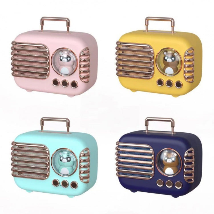 DW09 HD Sound Quality Portable USB Luggage Bluetooth Speaker(Light Blue) - Desktop Speaker by PMC TechLife | Online Shopping South Africa | PMC TechLife