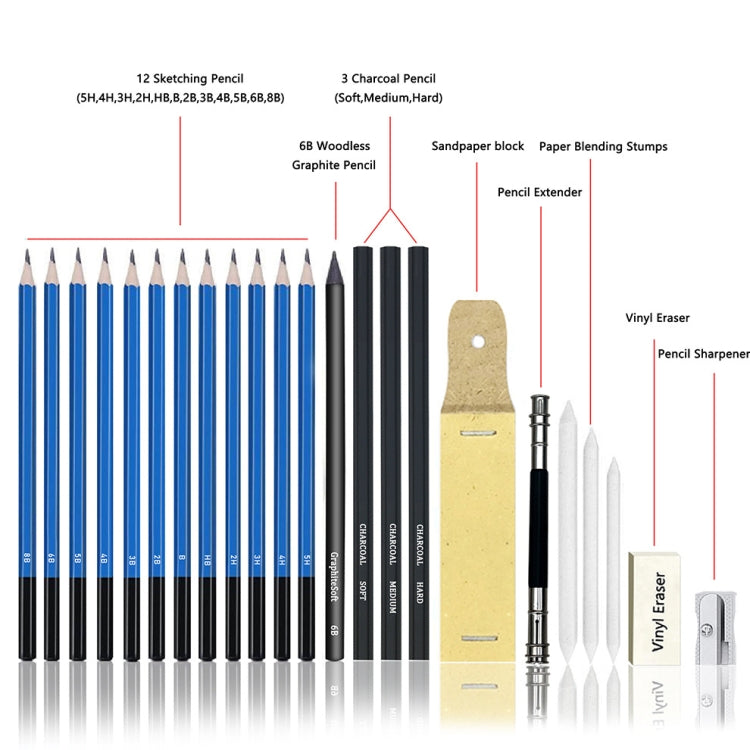 95 PCS / Set Yover Oily Colored Pencil Set Art Sketch Pencil Painting Set - free shipping - PMC TechLife - Order now!