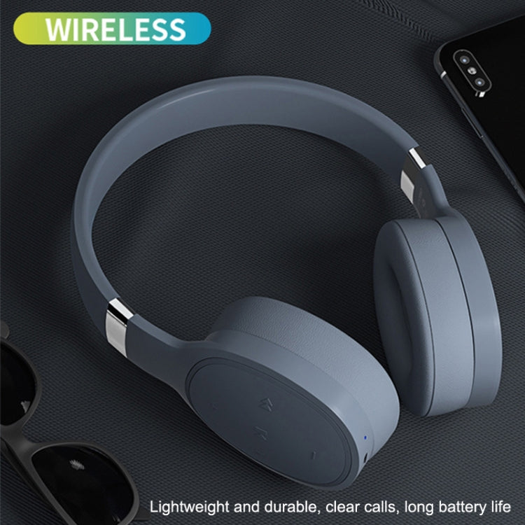 VJ087 Folding Wireless Sports Bluetooth Gaming Headset(Grey) - Headset & Headphone by PMC TechLife | Online Shopping South Africa | PMC TechLife