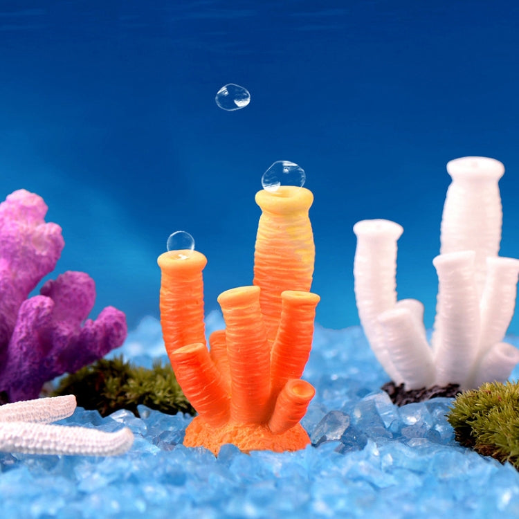 10 PCS Simulation Resin Coral Aquarium Fish Tank Small Ornaments, Colour: No. 7 White - Fish Tank Decoration by PMC TechLife | Online Shopping South Africa | PMC TechLife