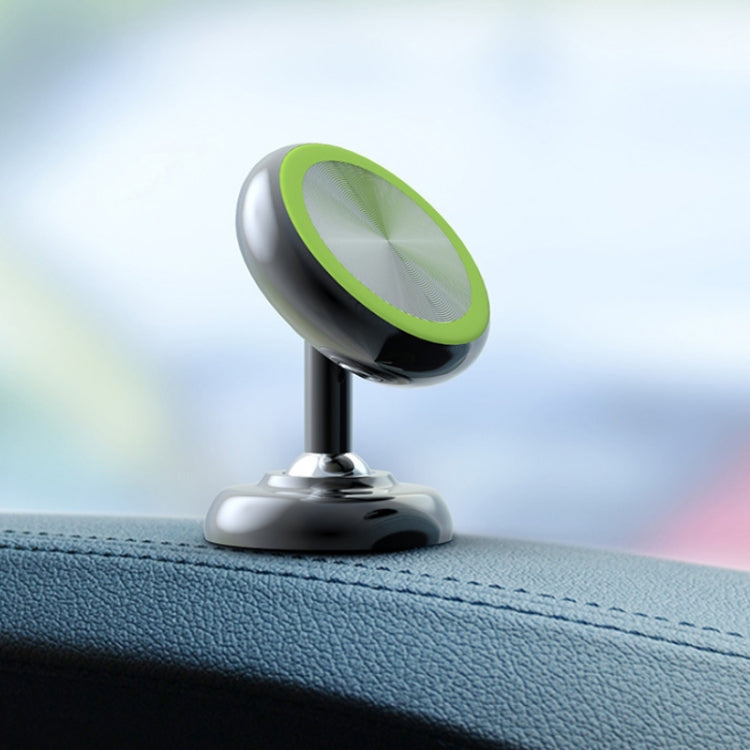 Car Aluminum Alloy Magnetic Mobile Phone Holder, Colour: Black (Luminous) - free shipping - PMC TechLife - Order now!