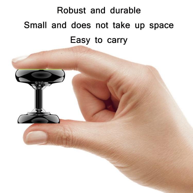 Car Aluminum Alloy Magnetic Mobile Phone Holder, Colour: Red (Luminous) - Car Holders by PMC TechLife | Online Shopping South Africa | PMC TechLife