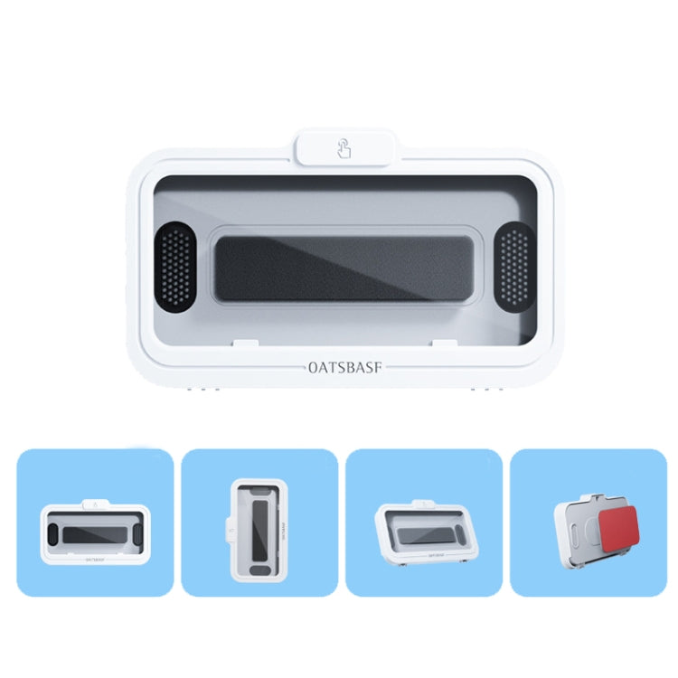 Oatsbasf  Bathroom Waterproof Phone Case Holder Shower Phone Box Wall Mount Phone Holder(White) - free shipping - PMC TechLife - Order now!