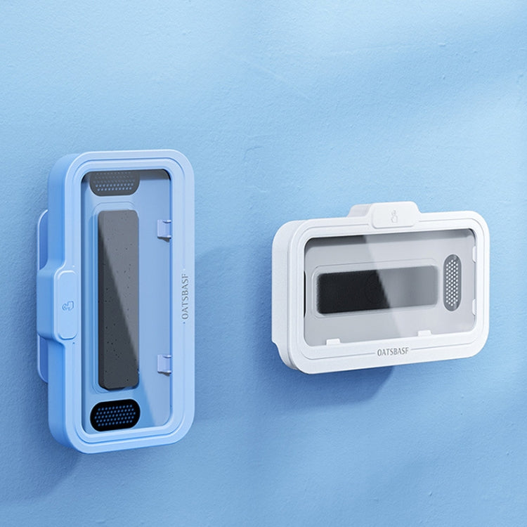 Oatsbasf  Bathroom Waterproof Phone Case Holder Shower Phone Box Wall Mount Phone Holder(White) - free shipping - PMC TechLife - Order now!