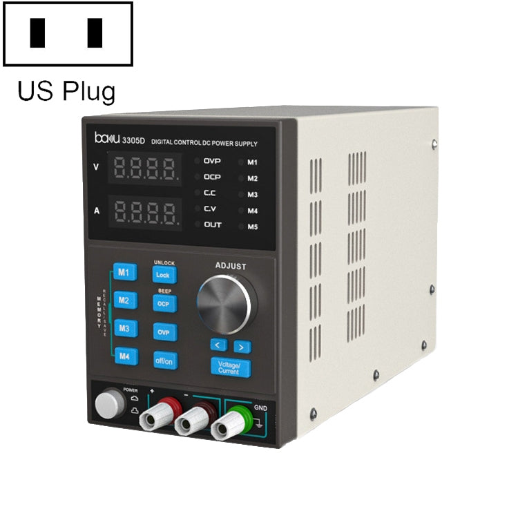 BAKU BA-3305D 5A/30V CNC DC High Power Supply(US Plug) - free shipping - PMC TechLife - Order now!