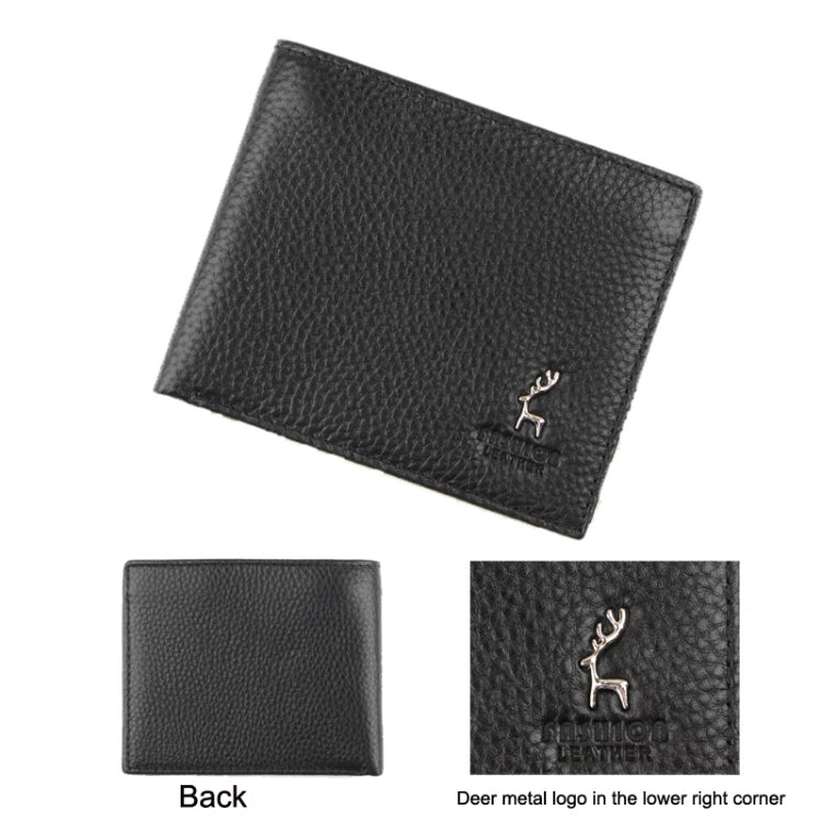 Baweisi A-6555-1 Men Casual Short RFID Wallet Multifunctional Card Holder - Antimagnetic RFID Package by Baweisi | Online Shopping South Africa | PMC TechLife | Buy Now Pay Later Mobicred