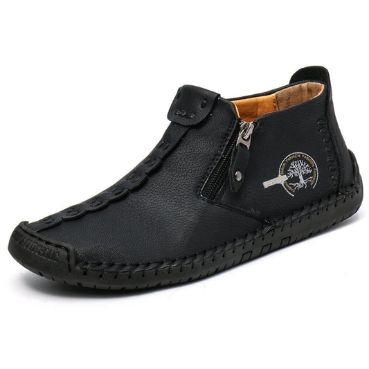 Men Martin Boots Large Size Boots Leisure Tooling Boots, Size: 43(Black) - Casual Shoes by PMC Jewellery | Online Shopping South Africa | PMC Jewellery