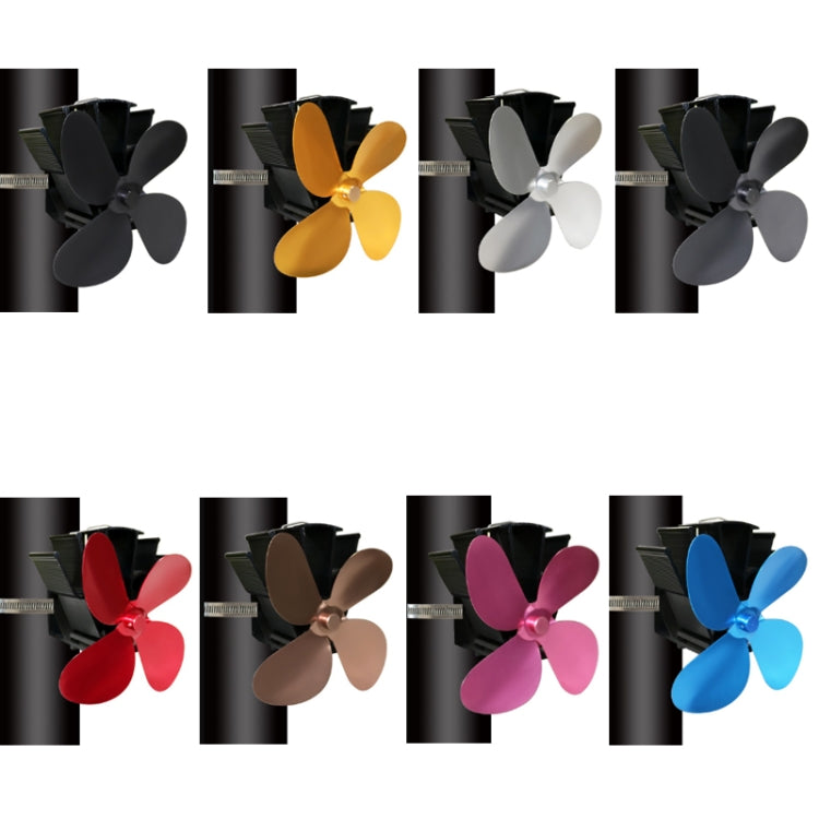 YL603 Thermodynamic Magnetless Wall Mounted Fireplace Fan(Black) - Fireplace Fan by PMC TechLife | Online Shopping South Africa | PMC TechLife | Buy Now Pay Later Mobicred