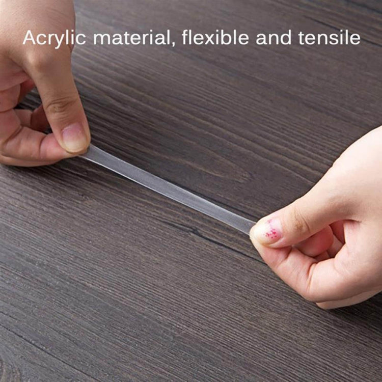 100pcs/sheet 6x0.5mm Round Transparent Double-Sided Adhesive Tape Waterproof Traceless Acrylic Glue - Adhesives & Sealers by PMC Jewellery | Online Shopping South Africa | PMC Jewellery