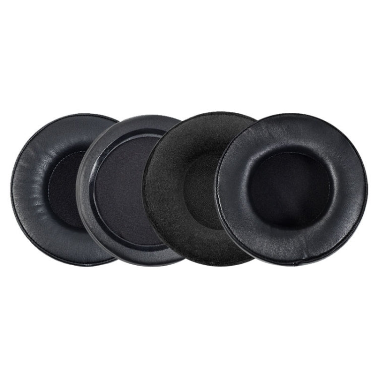 2 PCS  Earmuffs for Audio-Technica AD1000X AD2000X AD900X AD700X,Style: Black Flannel - Earmuff & Pad by PMC Jewellery | Online Shopping South Africa | PMC Jewellery