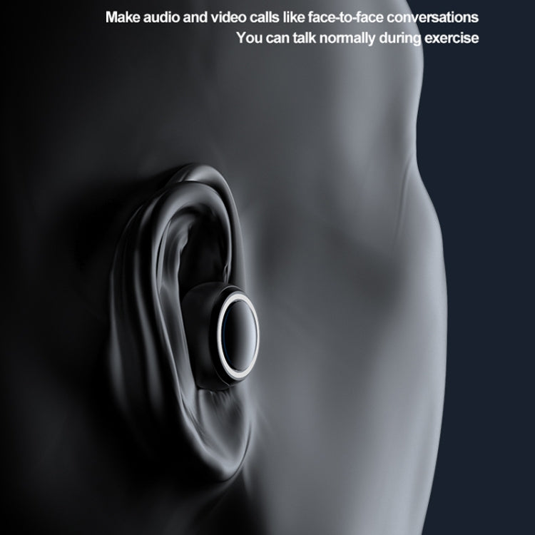 A1S Bluetooth Earphone Hanging Ear Incorporation True Sound Sports Single Ear Headset(Black) - Bluetooth Earphone by PMC TechLife | Online Shopping South Africa | PMC TechLife | Buy Now Pay Later Mobicred