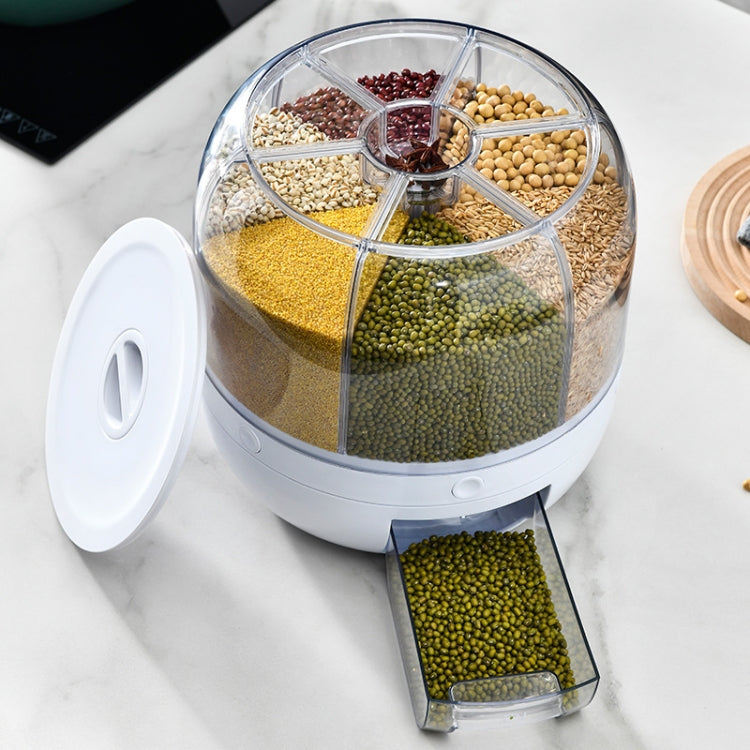 Kitchen Divider Rotating Cereal Storage Box(Transparent) - free shipping - PMC TechLife - Order now!