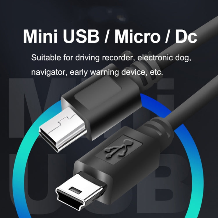 2 PCS USB Car Charge 12V To 5V Navigation Instrument Reduction Line(Android Right Bend) - DIY Modified Charger by PMC TechLife | Online Shopping South Africa | PMC TechLife
