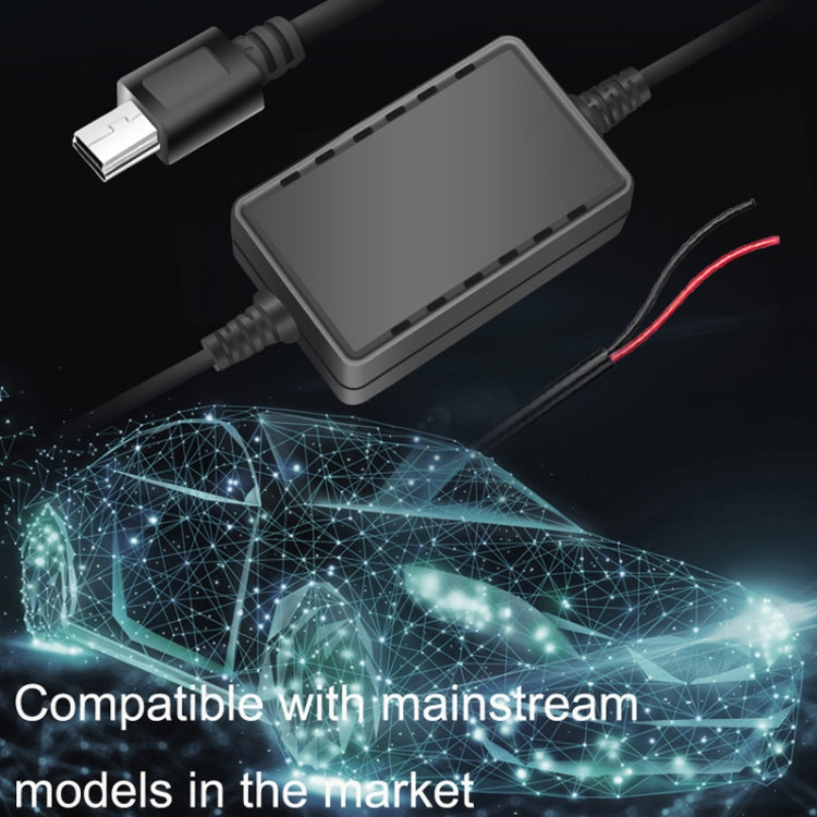 2 PCS USB Car Charge 12V To 5V Navigation Instrument Reduction Line(Mini Right Bend) - DIY Modified Charger by PMC TechLife | Online Shopping South Africa | PMC TechLife