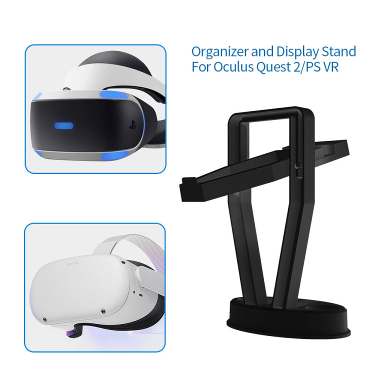 JYS-OC002 VR Bracket Desktop Storage Rack For Oculus Quest 2(Black) - VR Accessories by PMC Jewellery | Online Shopping South Africa | PMC Jewellery