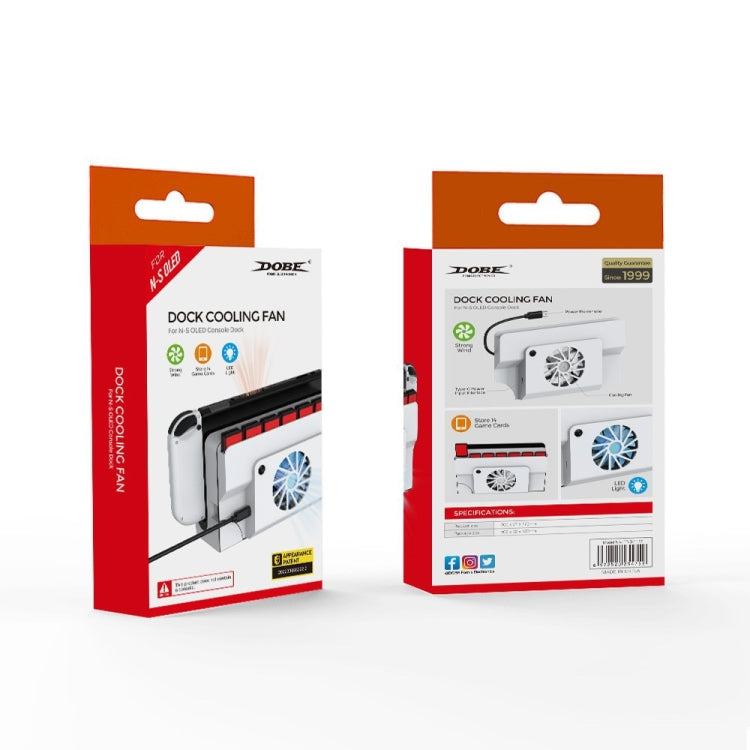 DOBE Console Base Cooling Fan With Storage Card Slot for Switch OLED - free shipping - PMC TechLife - Order now!