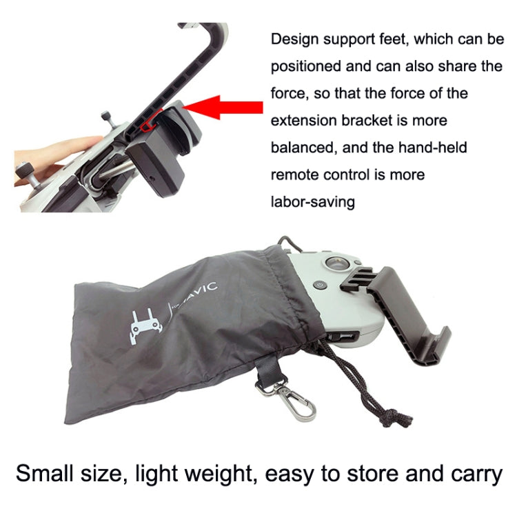 Remote Control Tablet Extension Bracket For DJI Mavic 3 / Air 2 / Air 2S / Mini 2, Style: Small - Holder Series by PMC TechLife | Online Shopping South Africa | PMC TechLife