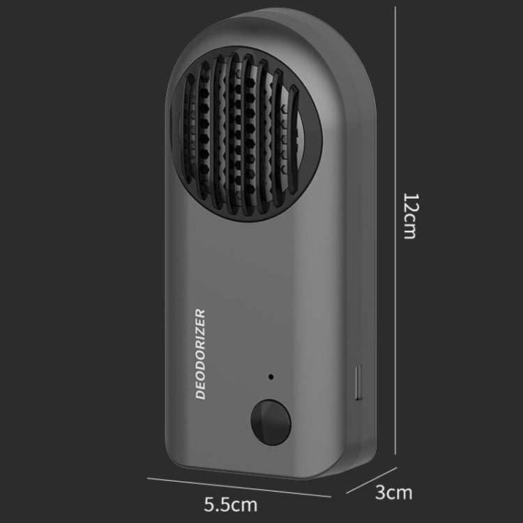 Car Mini Air Purifier Toilet Deodorant Shoe Cabinet Sterilizer(Grey) - Air Purifier by PMC TechLife | Online Shopping South Africa | PMC TechLife
