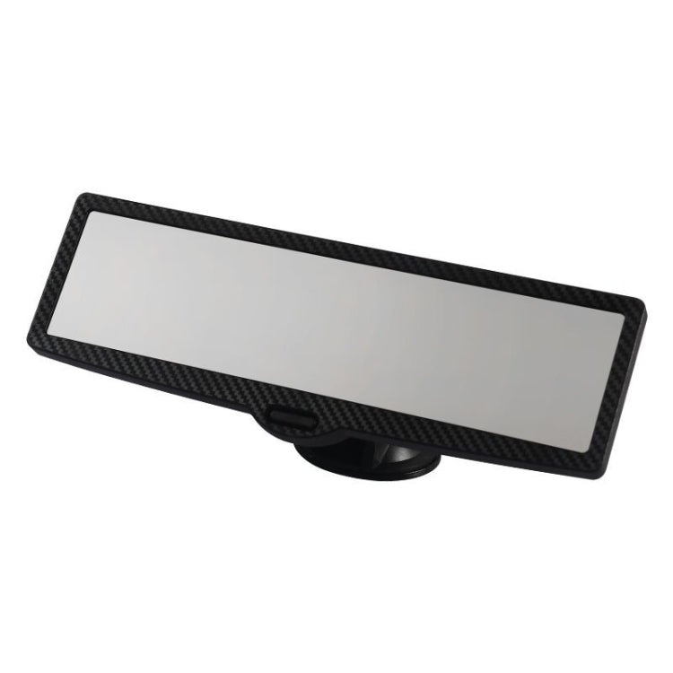 CZC-255 Carbon Fiber Indoor Rearview Mirror Modified Suction Cup Endoscope Auxiliary Mirror(White Mirror) - Interior Mirrors by PMC TechLife | Online Shopping South Africa | PMC TechLife