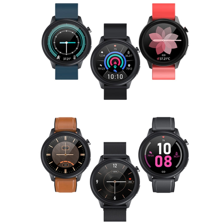 LOANIY E80 1.3 Inch Heart Rate Detection Smart Watch, Color: Red Silicone - free shipping - PMC TechLife - Order now!