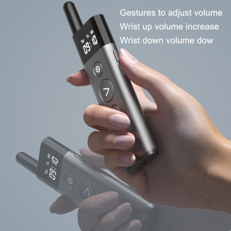 ASiNG A10 Green Light PPT Page Turning Pen Remote Control Presentation Pen, Capacity: 128M (Gray) - free shipping - PMC TechLife - Order now!
