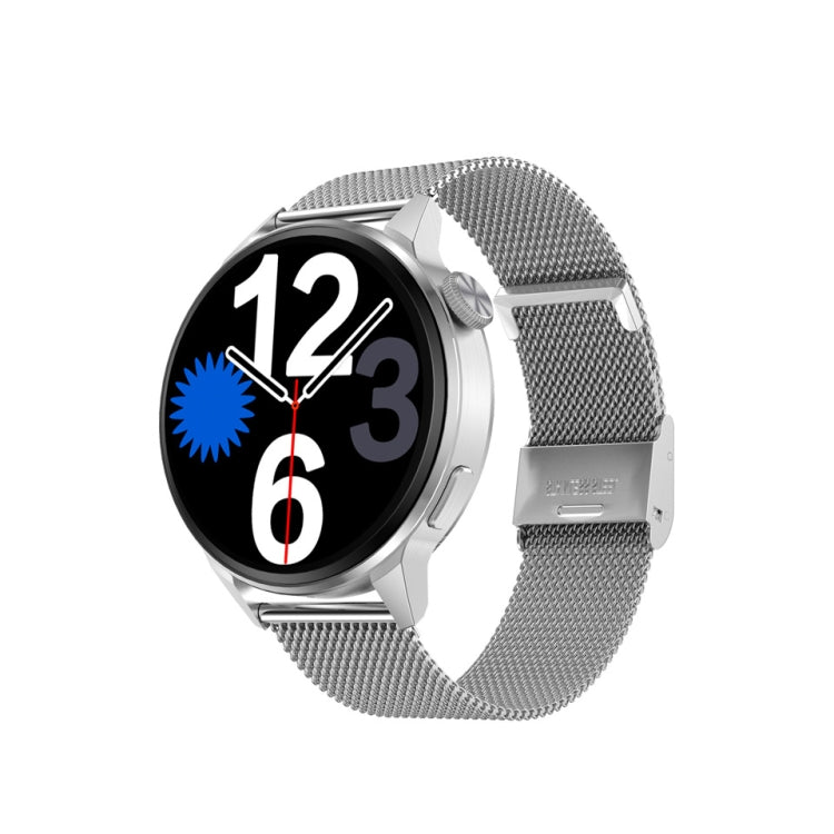 Wearkey DT4+ 1.36 Inch HD Screen Smart Call watch with NFC Function, Color: Silver Steel - Smart Watches by Wearkey | Online Shopping South Africa | PMC Jewellery | Buy Now Pay Later Mobicred