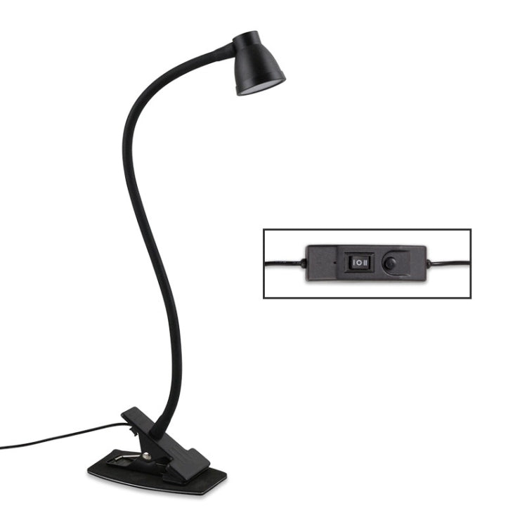 668A001 USB 360 Degree Bend Hose Desk Lamp, Spec: Black Two-speed Dimming -  by PMC TechLife | Online Shopping South Africa | PMC TechLife