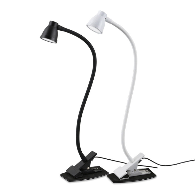 668A001 USB 360 Degree Bend Hose Desk Lamp, Spec: Black Two-speed Dimming -  by PMC TechLife | Online Shopping South Africa | PMC TechLife