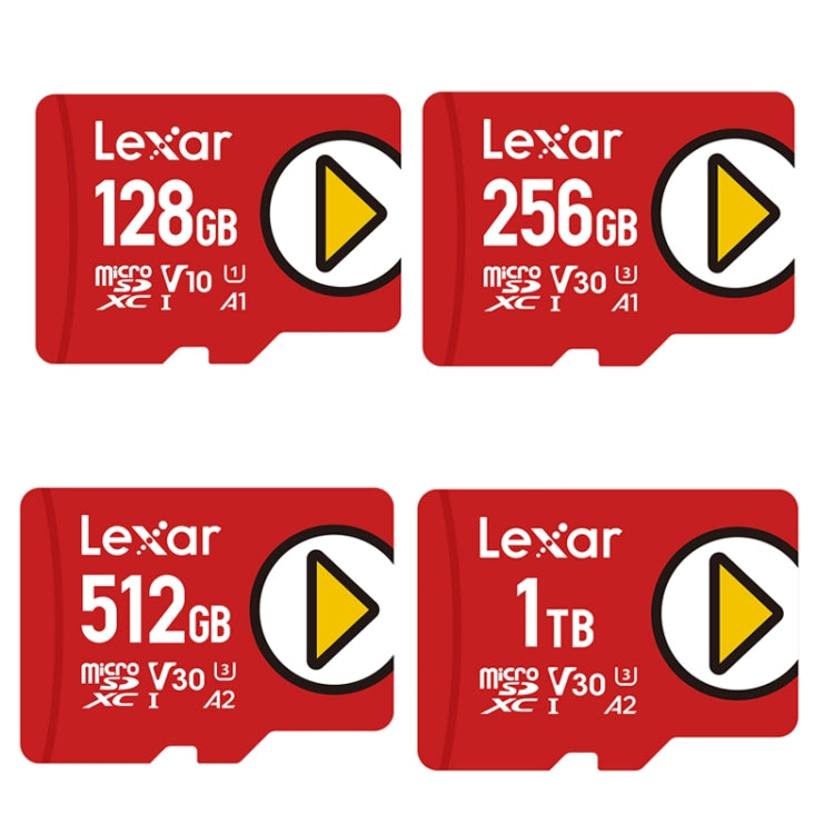 Lexar LSDMI High-Speed TF Card Game Console Memory Card, Capacity: 512GB(Red) - Micro SD Card by Lexar | Online Shopping South Africa | PMC Jewellery