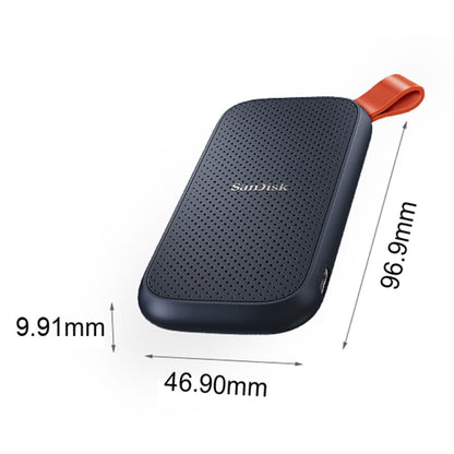 SanDisk E30 High Speed Compact USB3.2 Mobile SSD Solid State Drive, Capacity: 1TB - External Solid State Drives by SanDisk | Online Shopping South Africa | PMC Jewellery | Buy Now Pay Later Mobicred