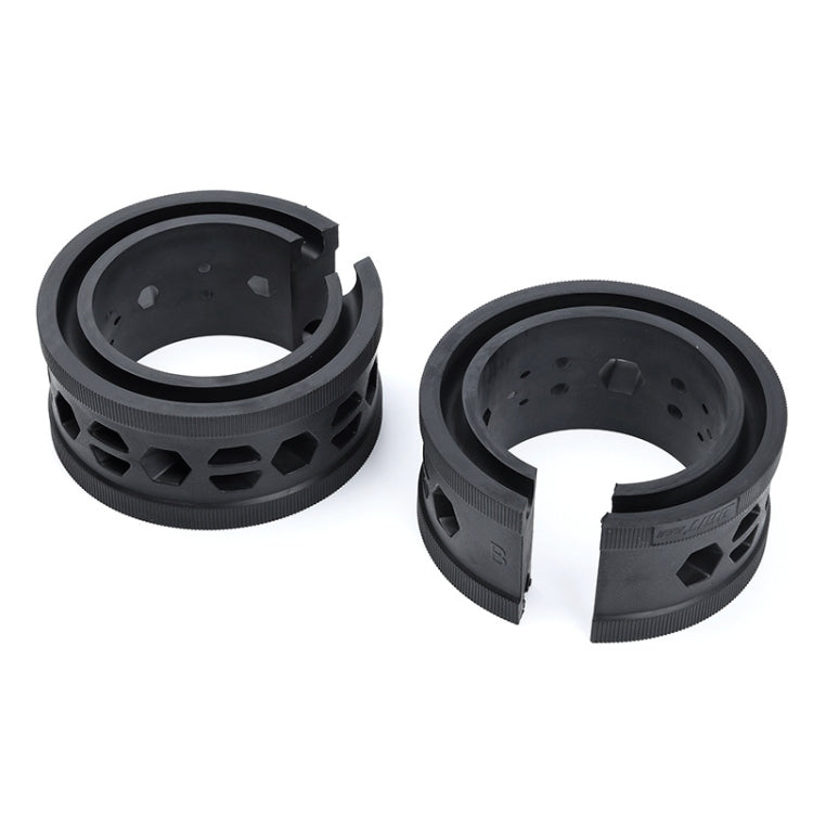 19 Holes Car Universal Buffer Rubber Spring Shock Absorber, Specification: D - Power Cushion by PMC Jewellery | Online Shopping South Africa | PMC Jewellery