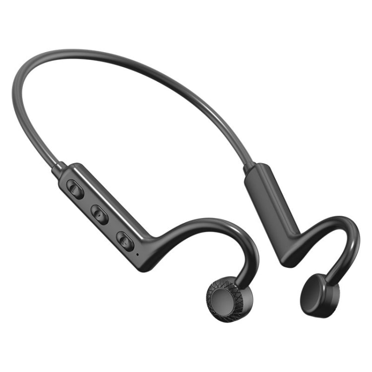 KS-19 Bluetooth Headset Sound Conducting Hanging Neck Business Headphones(Black) - Neck-mounted Earphone by PMC TechLife | Online Shopping South Africa | PMC TechLife