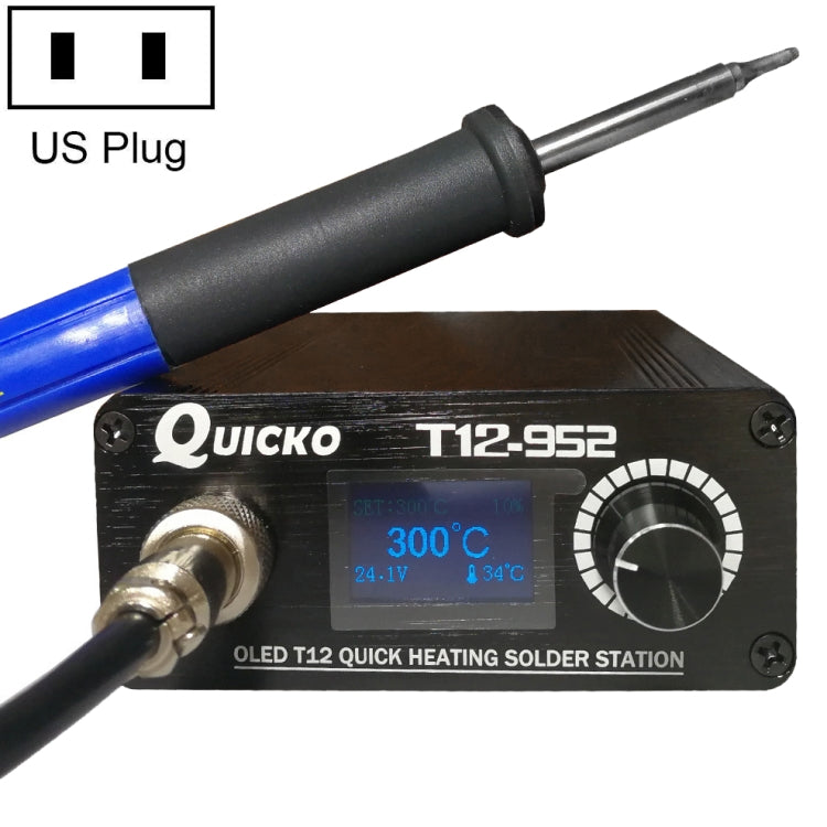 Quicko Electronic Repair Soldering Iron with Handle(US Plug) - Electric Soldering Iron by Quicko | Online Shopping South Africa | PMC Jewellery | Buy Now Pay Later Mobicred