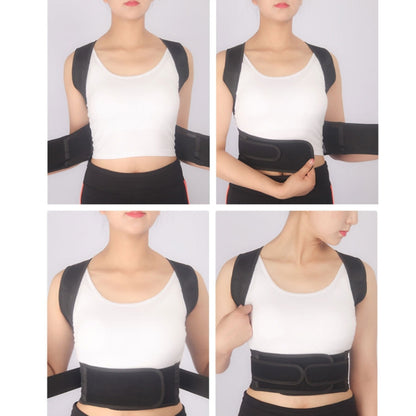 Breathable Anti-hunchback Posture Correction Belt, Specification: S(Black) - Corrector by PMC Jewellery | Online Shopping South Africa | PMC Jewellery