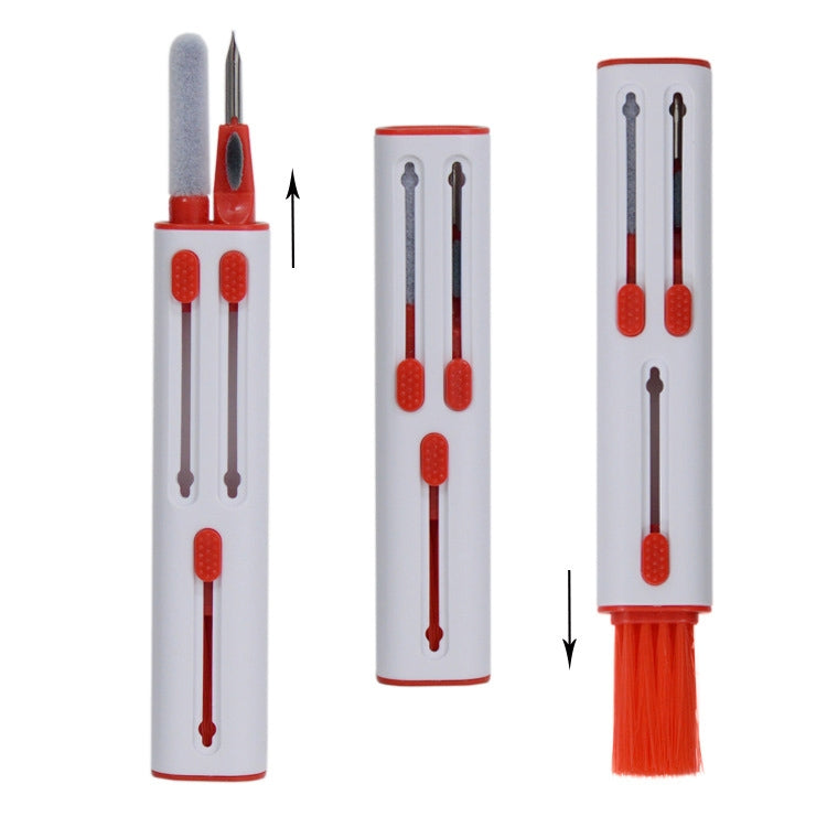 Bluetooth Headphones Earbuds Cleaning Pen(Black and Red) - Other Accessories by PMC TechLife | Online Shopping South Africa | PMC TechLife