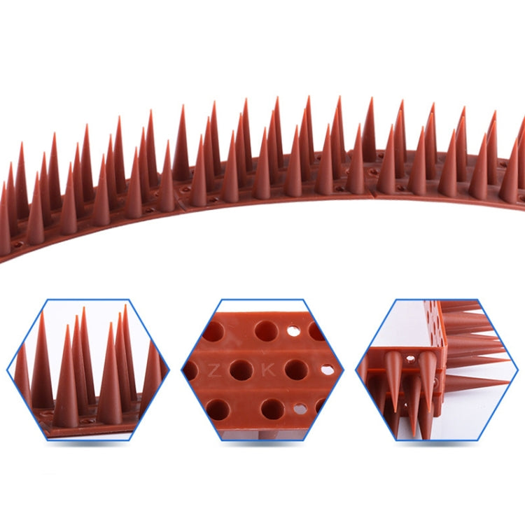 Plastic Bird Repellent Thorns Fence Anti-climb Nails(Black) - Outdoor Insect Repellent by PMC TechLife | Online Shopping South Africa | PMC TechLife | Buy Now Pay Later Mobicred