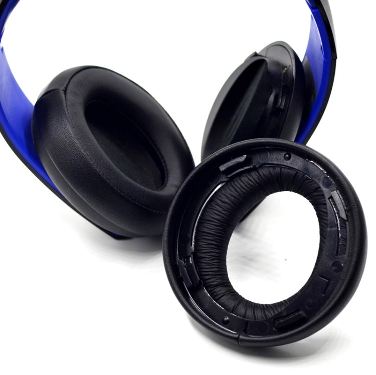 2 PCS Headphone Sponge Cover for SONY PS3 PS4 7.1 Gold,Style: Gray  Earpads - Earmuff & Pad by PMC TechLife | Online Shopping South Africa | PMC TechLife