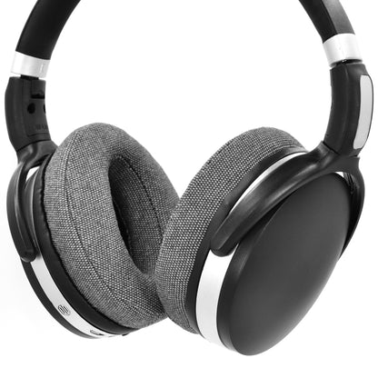 1 Pair Sponge Sleeve Ear Cushion for Sennheiser HD4.50BT HD4.40BTNC(All Linen Grey) - Earmuff & Pad by PMC Jewellery | Online Shopping South Africa | PMC Jewellery