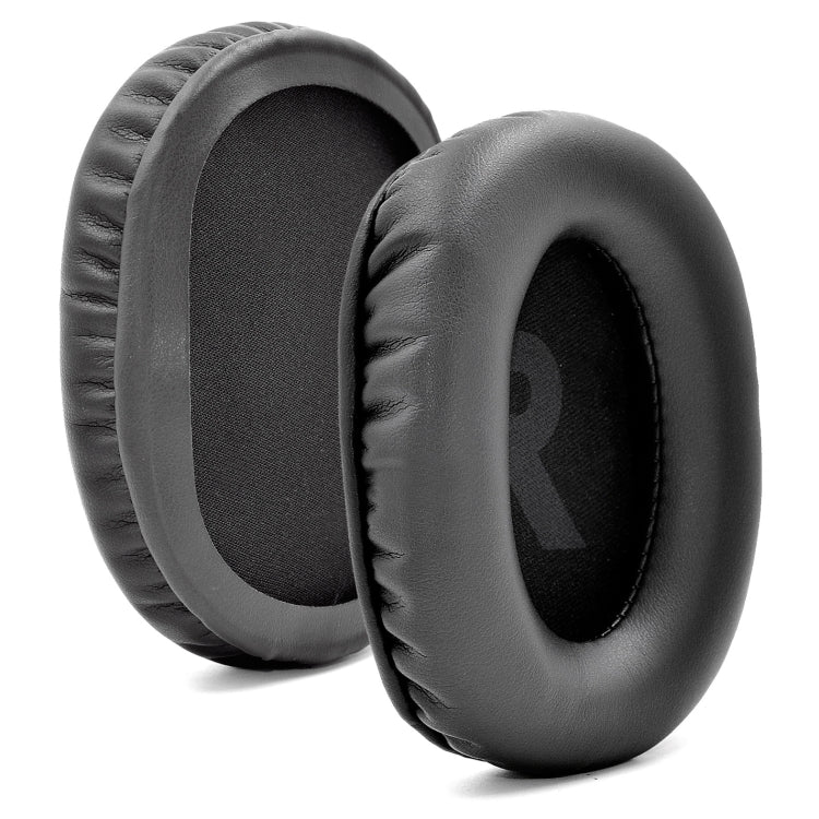 1 Pair Memory Foam Earpads for Logitech Logitech G Pro/G Pro X(Black Protein Leather) - Earmuff & Pad by PMC Jewellery | Online Shopping South Africa | PMC Jewellery