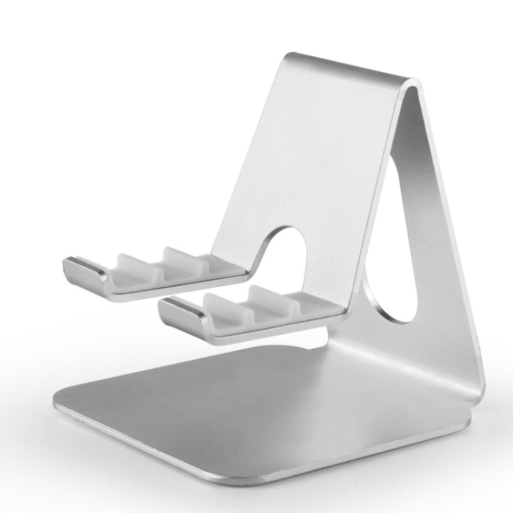 3-gear Adjustable Lazy Metal Mobile Phone Tablet Bracket(Silver) - Desktop Holder by PMC TechLife | Online Shopping South Africa | PMC TechLife