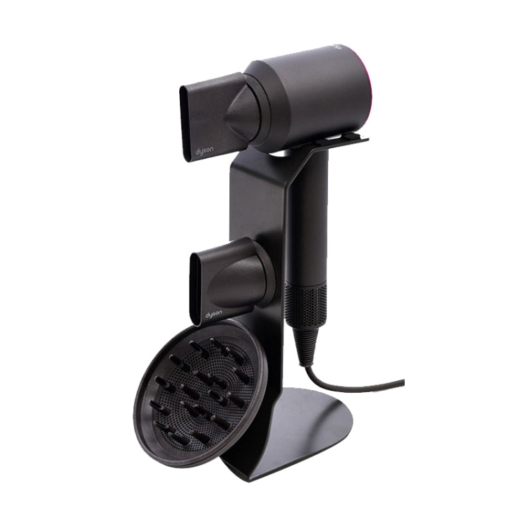 Punch Free Standing Hair Dryer Stand For Dyson 004 Black - free shipping - PMC TechLife - Order now!