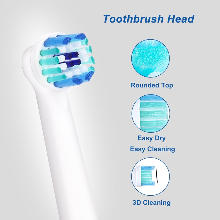 2 PCS For Oral-B Full Range of Electric Toothbrush Replacement Heads(Dental Flouse Cleaning) - Replacement Brush Heads by PMC Jewellery | Online Shopping South Africa | PMC Jewellery