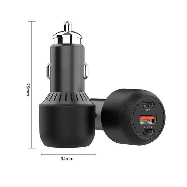 IBD350-1U2C PD30W+PD65W+QC Car Phone Charger - free shipping - PMC TechLife - Order now!
