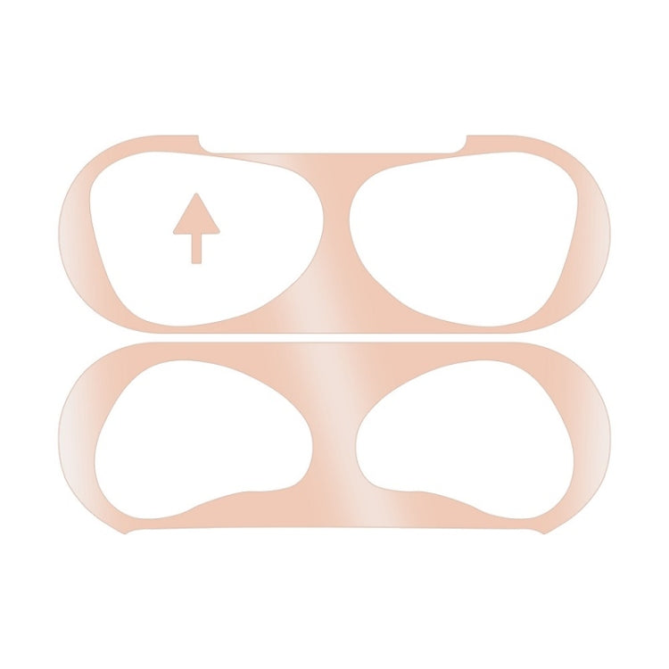 2 PCS Headphone Inner Cover Sticker Dustproof Protective Film For Airpods 3(Rose Gold) - Protective Sticker by PMC TechLife | Online Shopping South Africa | PMC TechLife