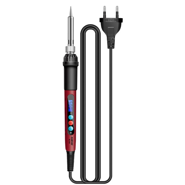 ANENG SL103 25pcs/set Intelligent Digital Display Temperature Adjustment Household Constant Temperature Soldering Iron Set 60W Internal Heat Welding Tool Kit(EU Plug) - Electric Soldering Iron by ANENG | Online Shopping South Africa | PMC Jewellery | Buy Now Pay Later Mobicred