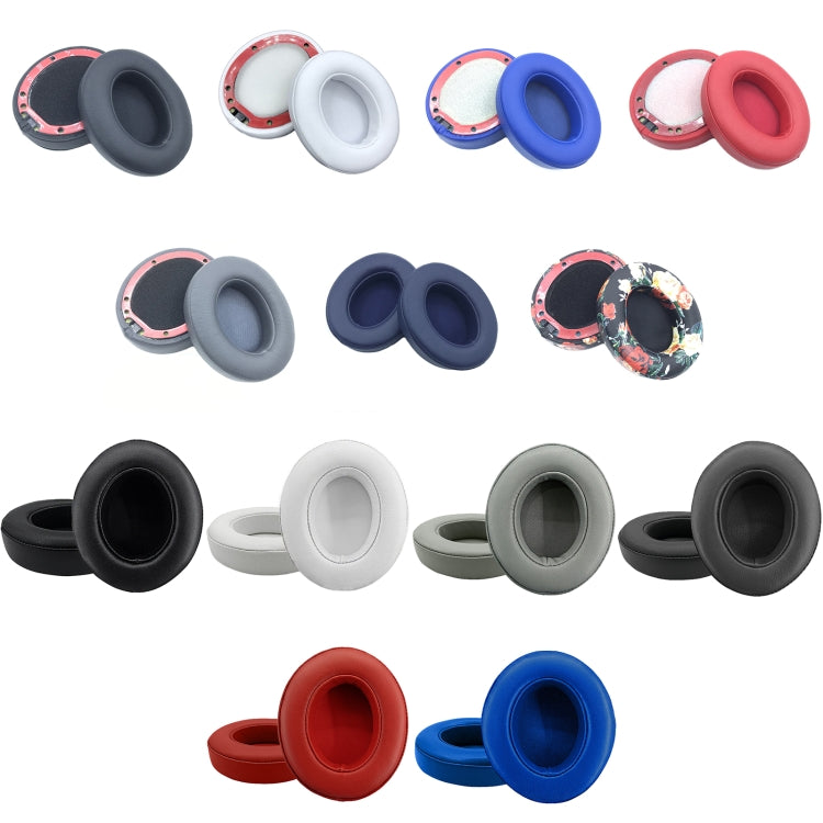 2 PCS Leather Soft Breathable Headphone Cover For Beats Studio 2/3, Color: Sheepskin Titanium - Earmuff & Pad by PMC TechLife | Online Shopping South Africa | PMC TechLife