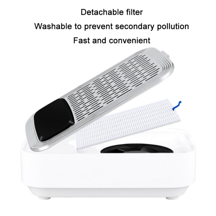 80W Wireless Rechargeable Nail Vacuum Cleaner, Specification: US Plug (White) - Nail Art Equipment by PMC TechLife | Online Shopping South Africa | PMC TechLife