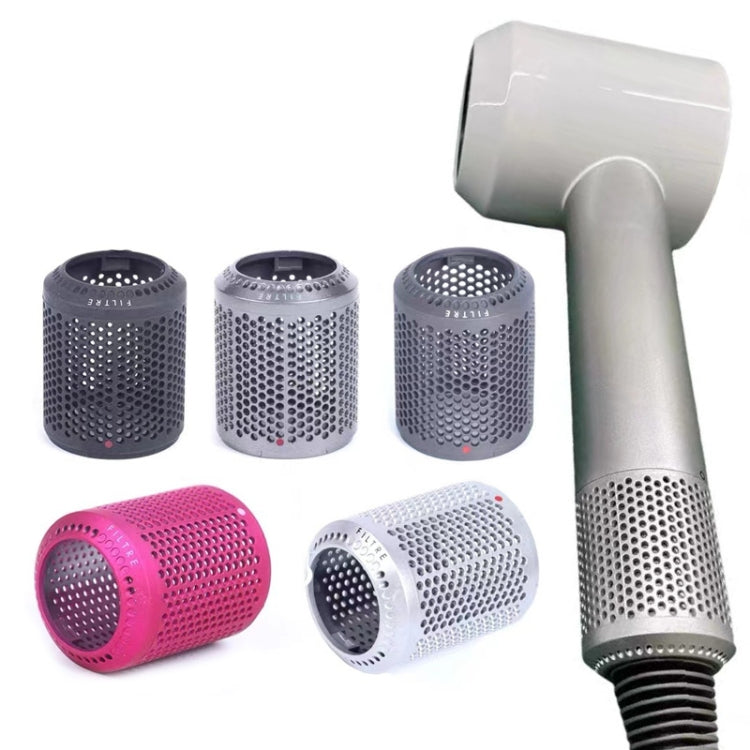 2 PCS Outer Cover Dust Filter for Dyson Hair Dryer HD01/HD03/HD08(Silver) - Dyson Accessories by PMC Jewellery | Online Shopping South Africa | PMC Jewellery